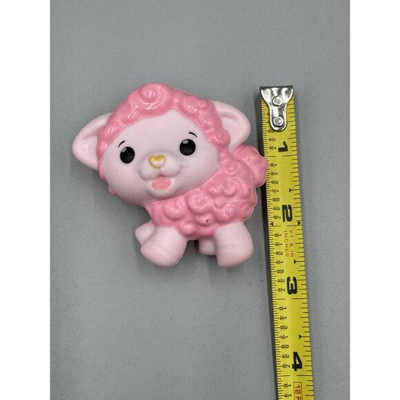 Luvabella Doll Baby Pink Sheep Lamb Accessory Animal Toy Replacement Pet - Picture 5 of 5